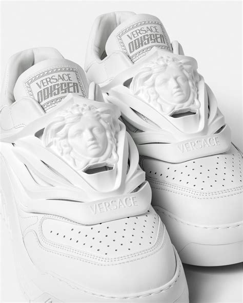 versace zapatos blancos|versace shoes online.